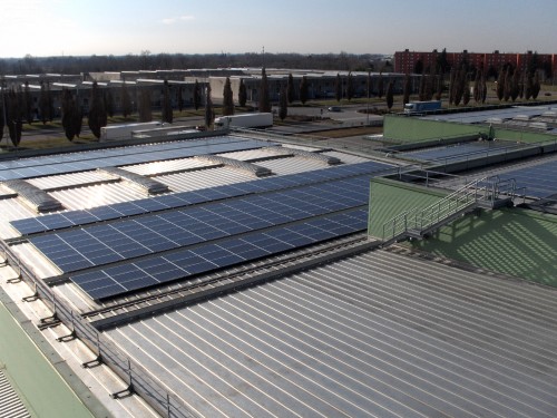 Impianto fotovoltaico Interporto Centro Ingrosso Pordenone